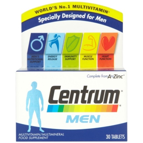 Centrum Multivitamin Men Tablets Pack Of 30